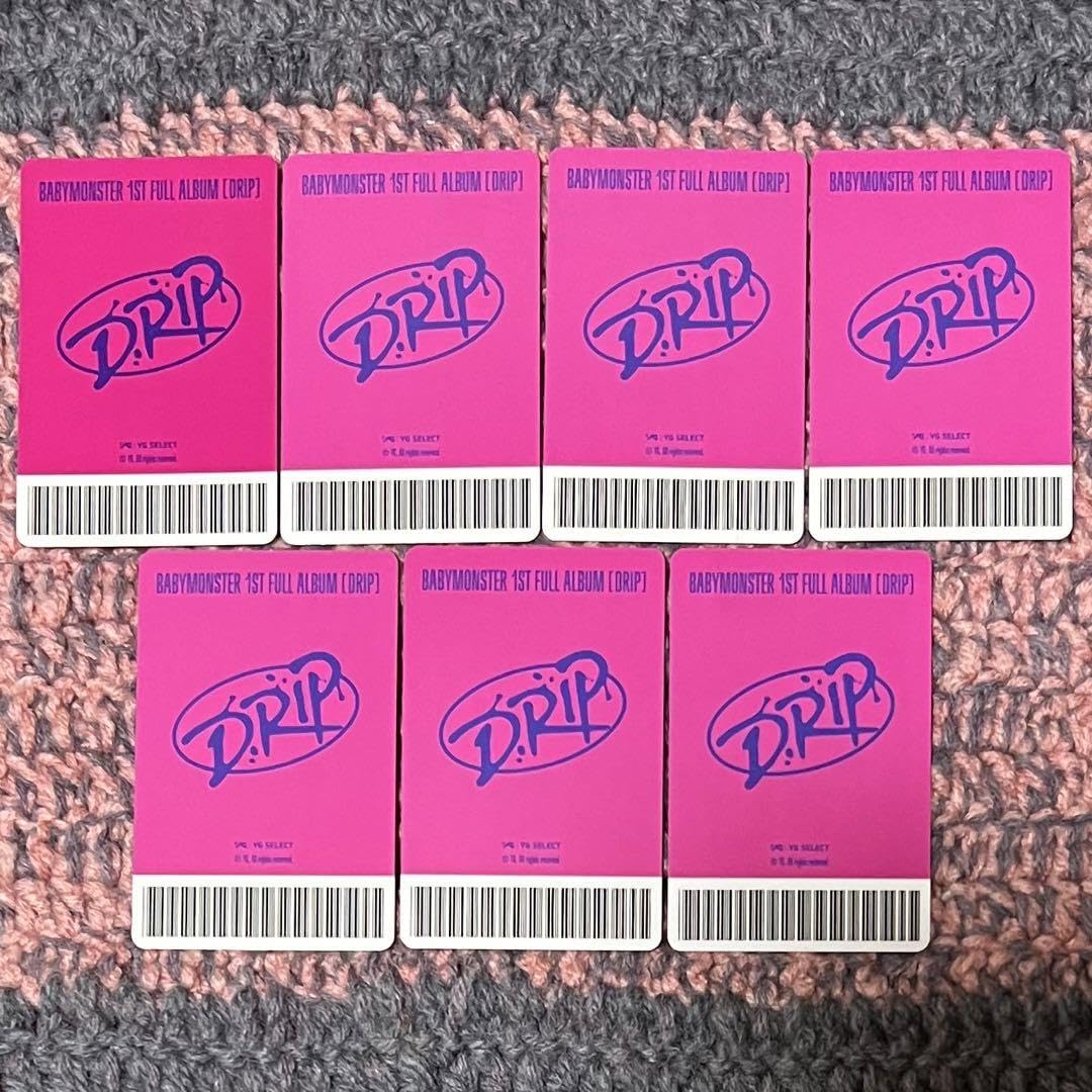 BABYMONSTER OREO ベビーモンスター コラボカード 7枚 コンプ Unboxing] BABYMONSTER x OREO Limited Edition Box (with